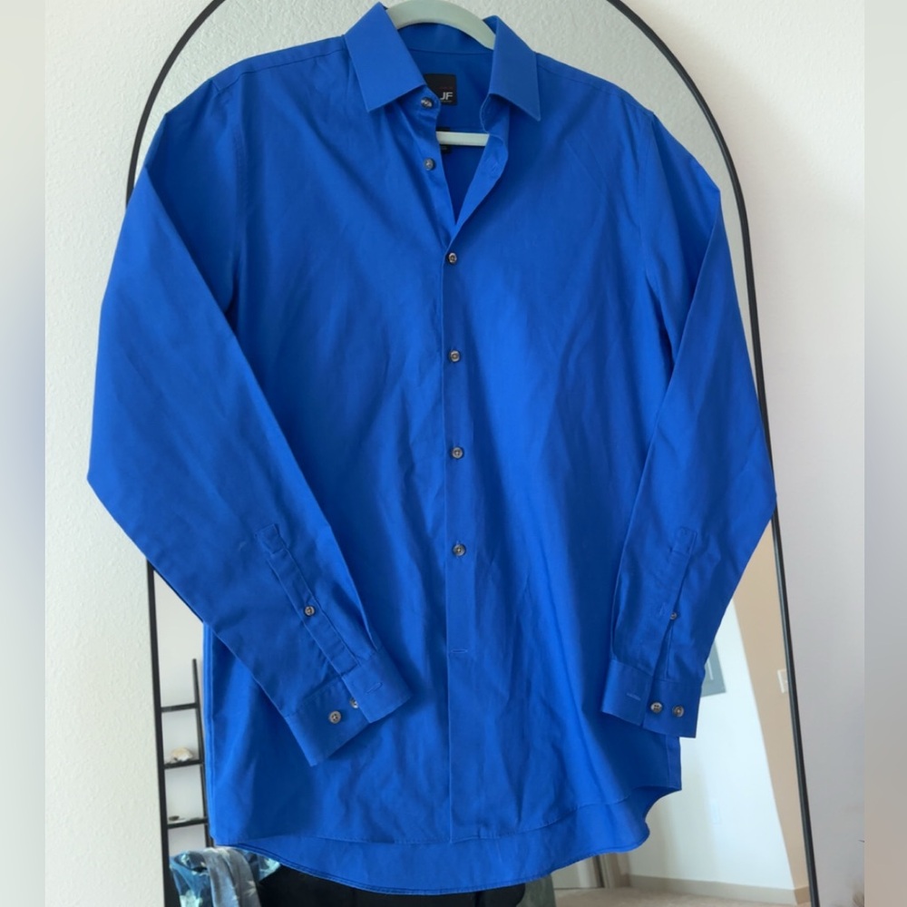 J Ferrar Slim Fit Button Down